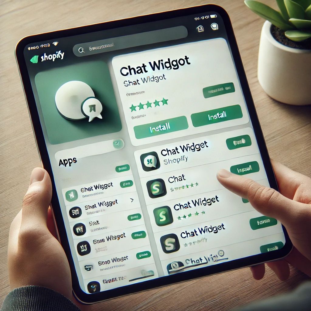 how to add chat in shopify
