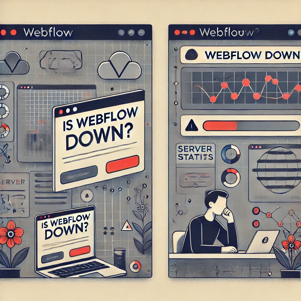 is webflow down