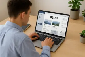 How to create Blogger website Willowick ohio 1 300x200