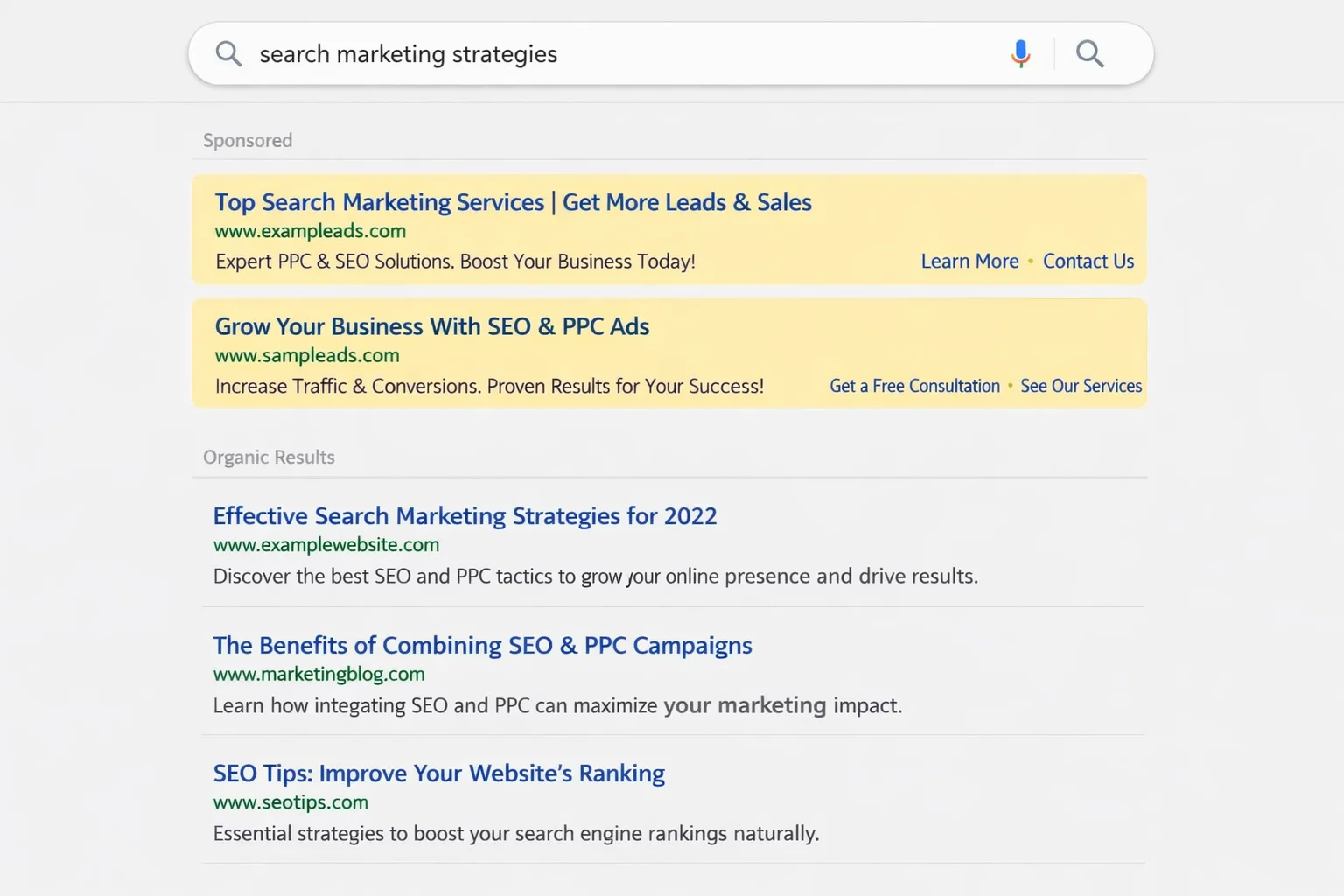 how to get website on google search first page
