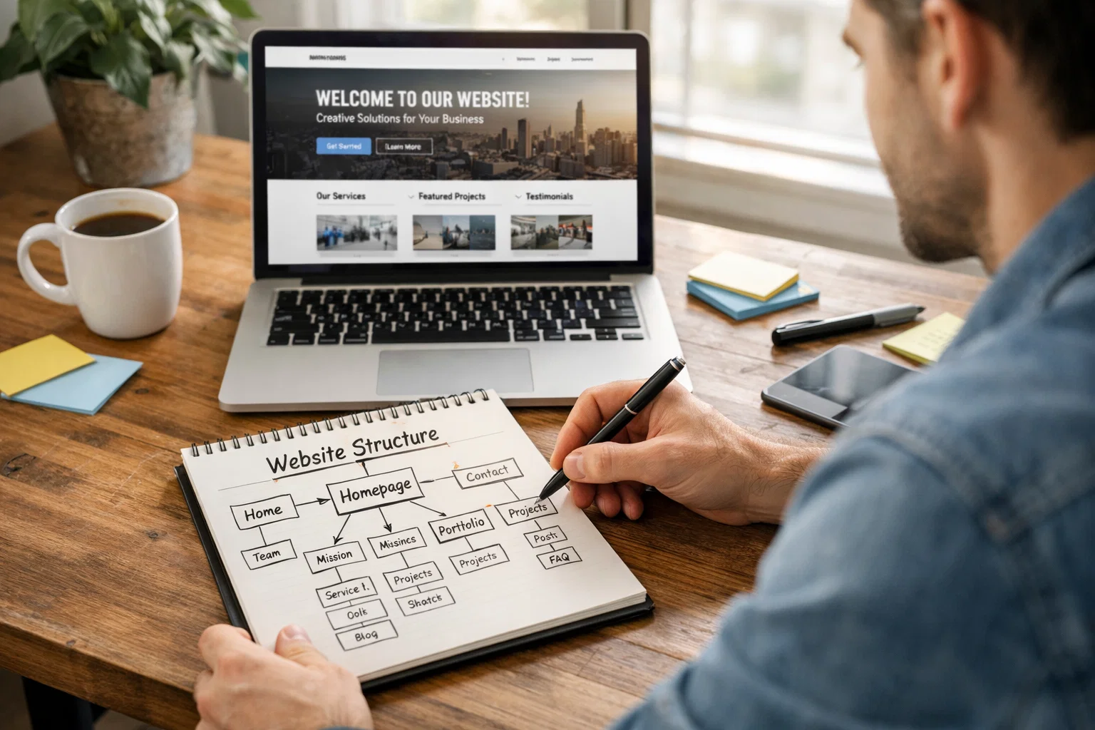 How to Start Business Website Business Website Builder Group (1)
