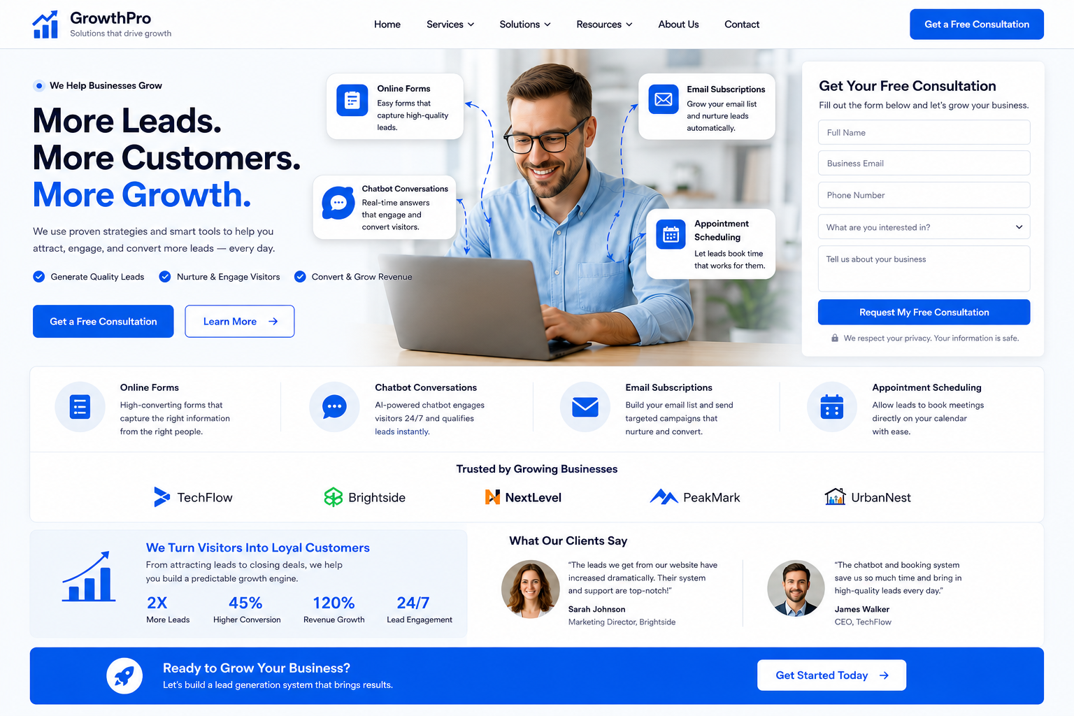 How to Build a Lead Generation Website Painesville Township Ohio